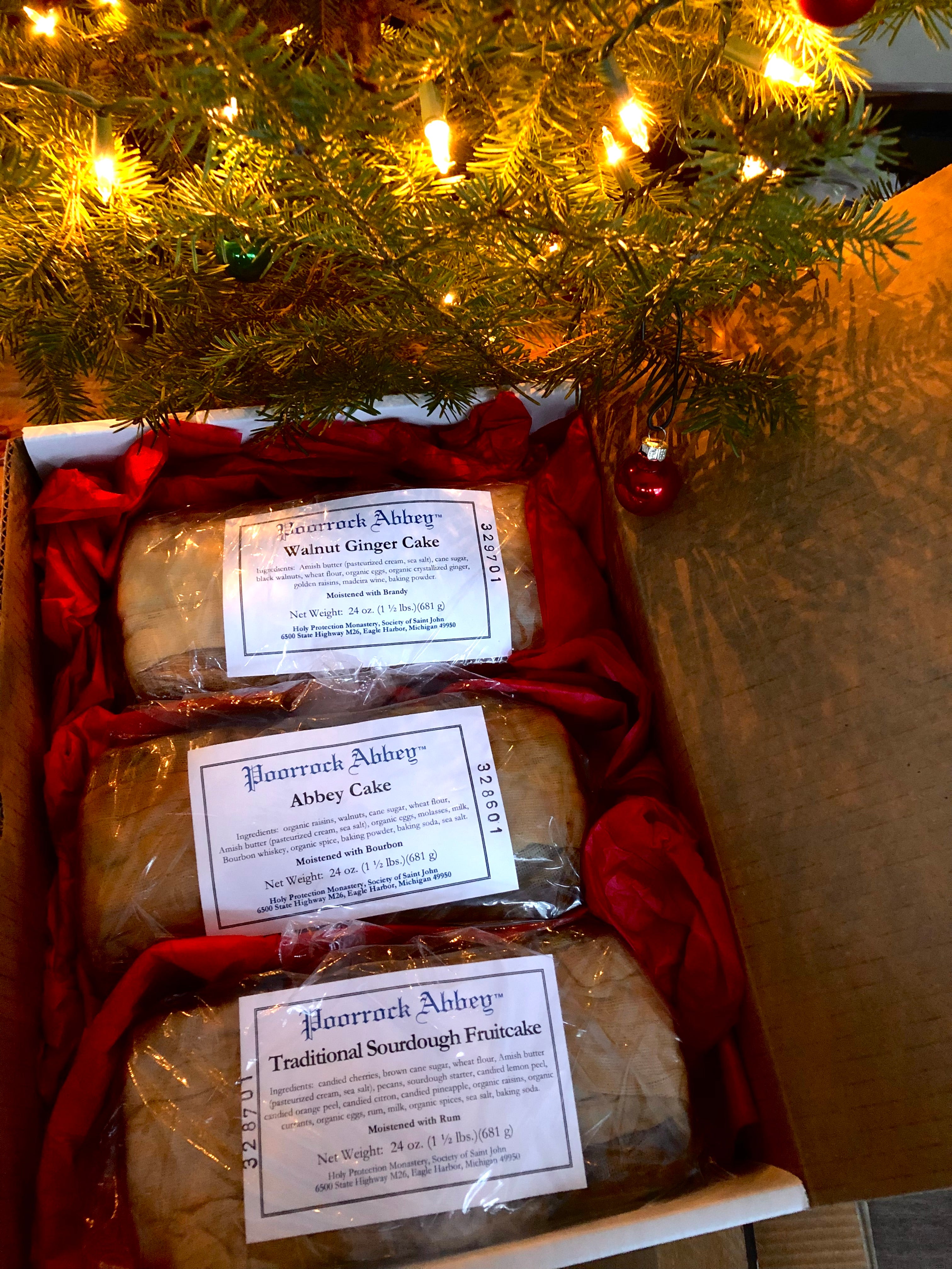 1.5 lb Fruitcake Sampler – Jampot