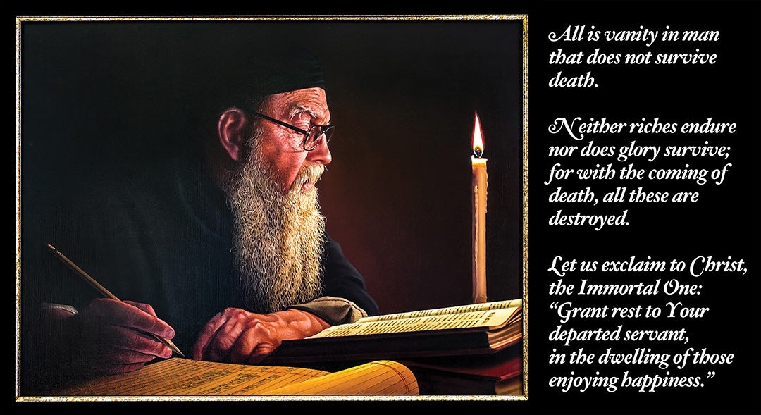 Hieromonk Basil Prayer Card