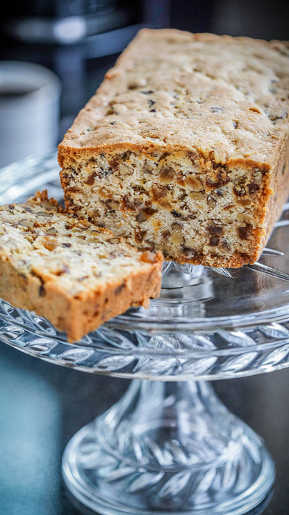 Walnut Ginger Fruitcake