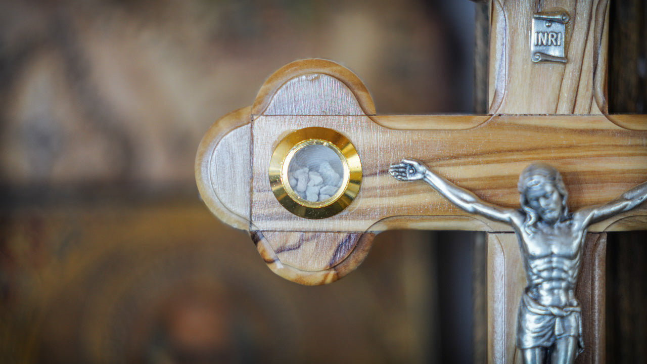Holy Land Crucifix