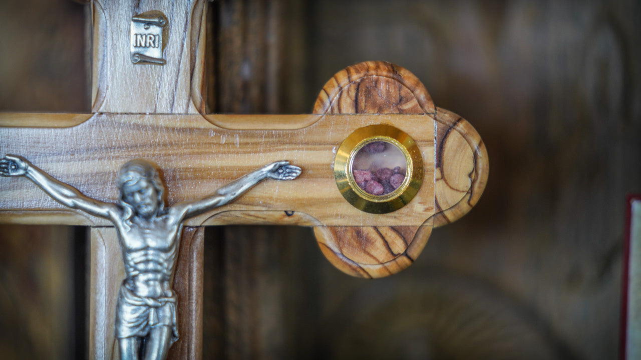 Holy Land Crucifix